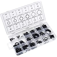 NATUCE 225PCS 18 Tamaños Junta Tórica- O ring- Kit de Surtido de Juntas Tóricas de Goma- Junta Tórica Negra Juntas de…